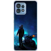 Чехол BoxFace Motorola Edge 40 Pro Motorcyclist