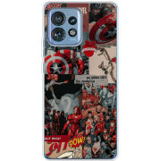 Чехол BoxFace Motorola Edge 40 Pro Marvel Avengers