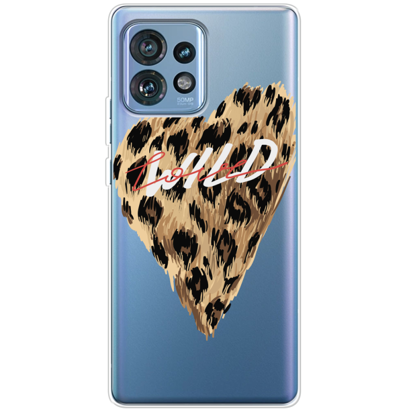 Прозрачный чехол BoxFace Motorola Edge 40 Pro Wild Love