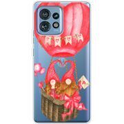 Прозрачный чехол BoxFace Motorola Edge 40 Pro Valentine Dwarfs