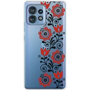 Прозрачный чехол BoxFace Motorola Edge 40 Pro Ethno Ornament