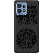 Черный чехол BoxFace Motorola Edge 40 Pro Black Coffee