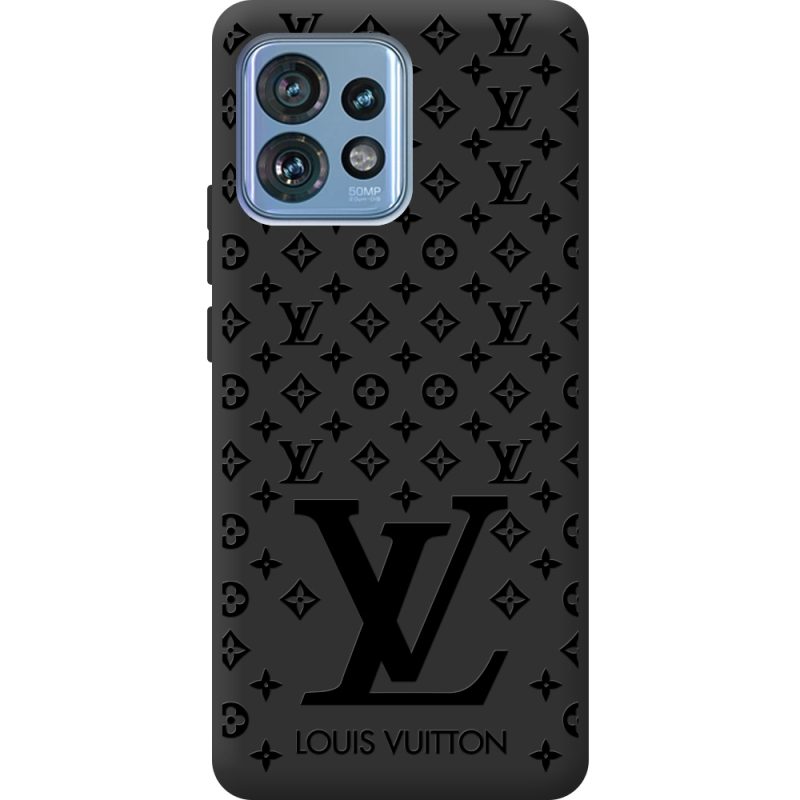 Черный чехол BoxFace Motorola Edge 40 Pro LV Style