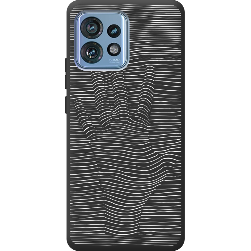 Черный чехол BoxFace Motorola Edge 40 Pro Optical Hand