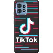 Черный чехол BoxFace Motorola Edge 40 Pro Tik Tok