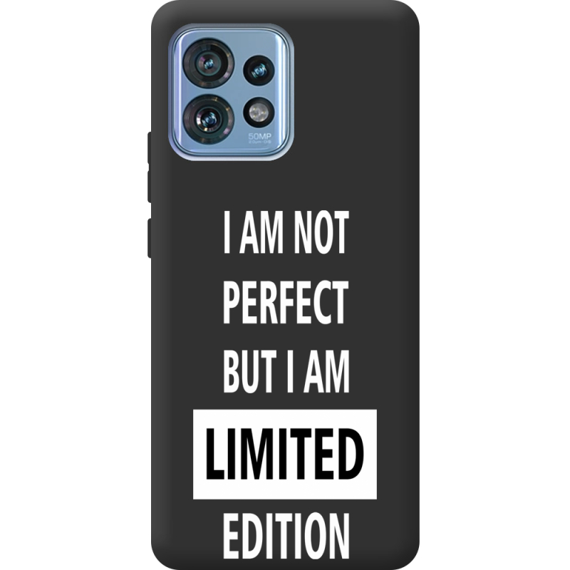 Черный чехол BoxFace Motorola Edge 40 Pro Limited Edition