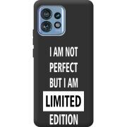 Черный чехол BoxFace Motorola Edge 40 Pro Limited Edition