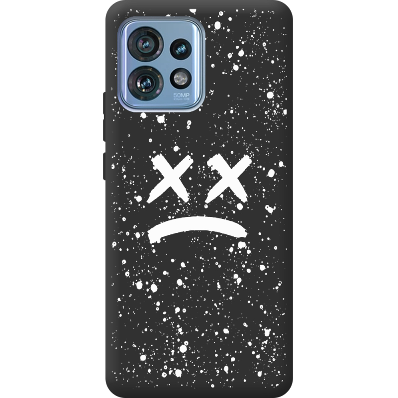 Черный чехол BoxFace Motorola Edge 40 Pro Sad Way