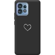 Черный чехол BoxFace Motorola Edge 40 Pro My Heart