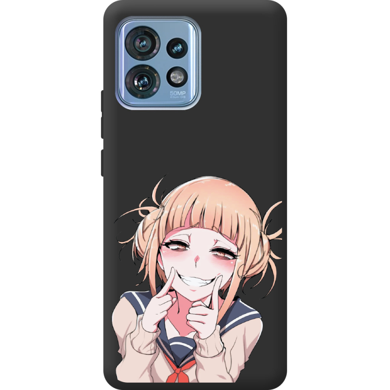 Черный чехол BoxFace Motorola Edge 40 Pro Himiko Toga Smile