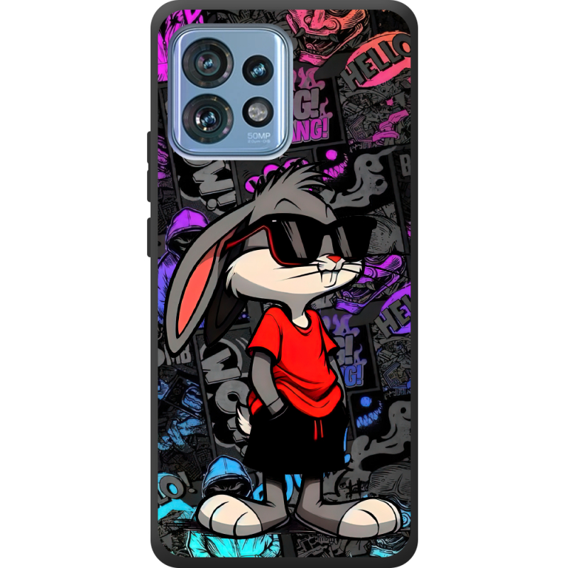 Черный чехол BoxFace Motorola Edge 40 Pro Малий вухань