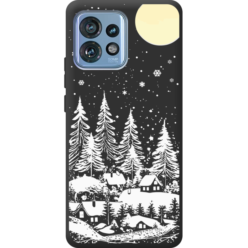 Черный чехол BoxFace Motorola Edge 40 Pro 