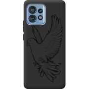 Черный чехол BoxFace Motorola Edge 40 Pro Dove