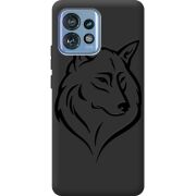 Черный чехол BoxFace Motorola Edge 40 Pro Wolf