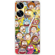 Чехол BoxFace Realme C55 Rick and Morty