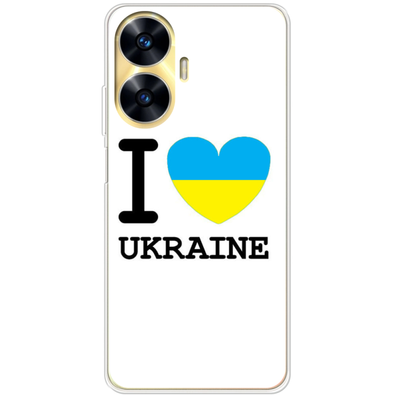 Чехол BoxFace Realme C55 I love Ukraine