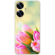 Чехол BoxFace Realme C55 Bouquet of Tulips