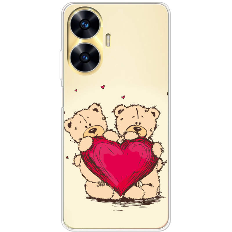 Чехол BoxFace Realme C55 Teddy Bear Love