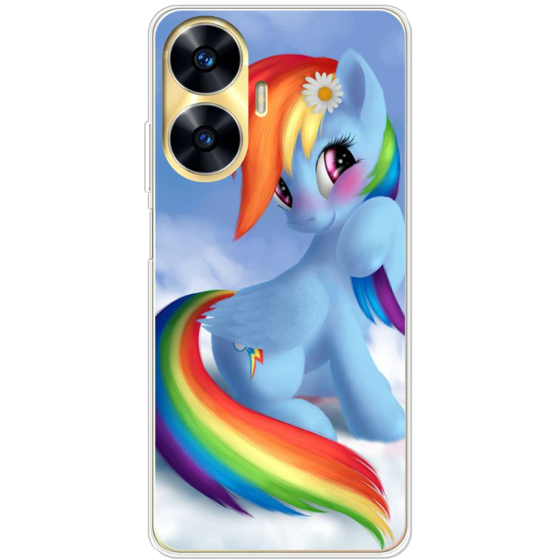 Чехол BoxFace Realme C55 My Little Pony Rainbow Dash