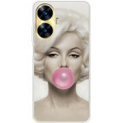 Чехол BoxFace Realme C55 Marilyn Monroe Bubble Gum