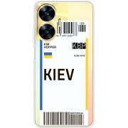 Прозрачный чехол BoxFace Realme C55 Ticket Kiev