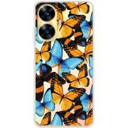 Прозрачный чехол BoxFace Realme C55 Butterfly Morpho