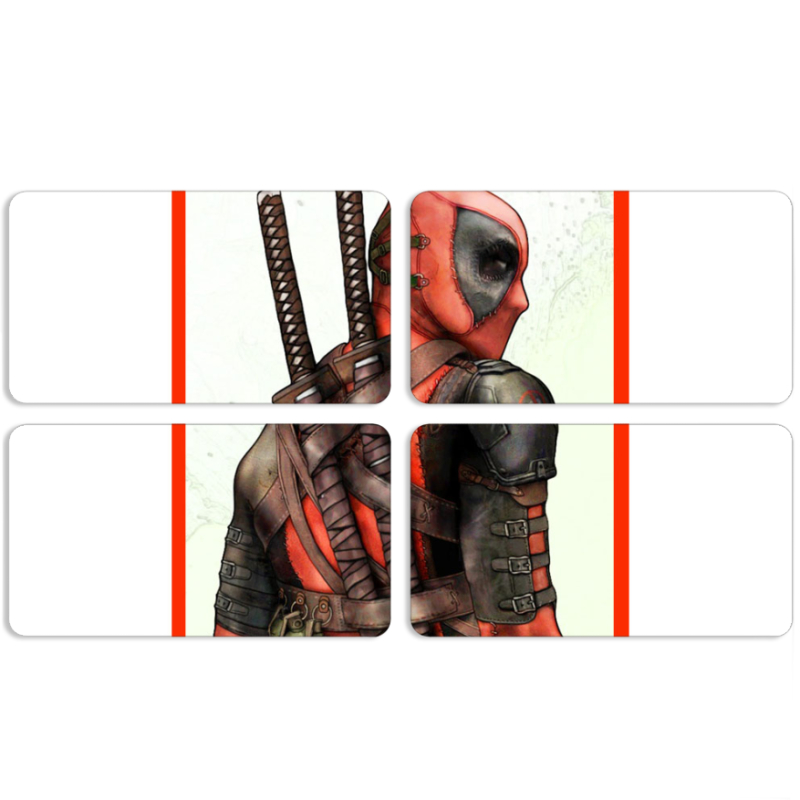 Магнитные фотопазлы 90 на 50 набор 4 штуки 