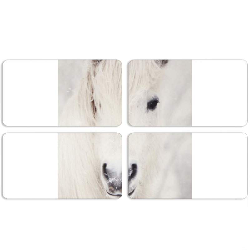 Магнитные фотопазлы 90 на 50 набор 4 штуки 