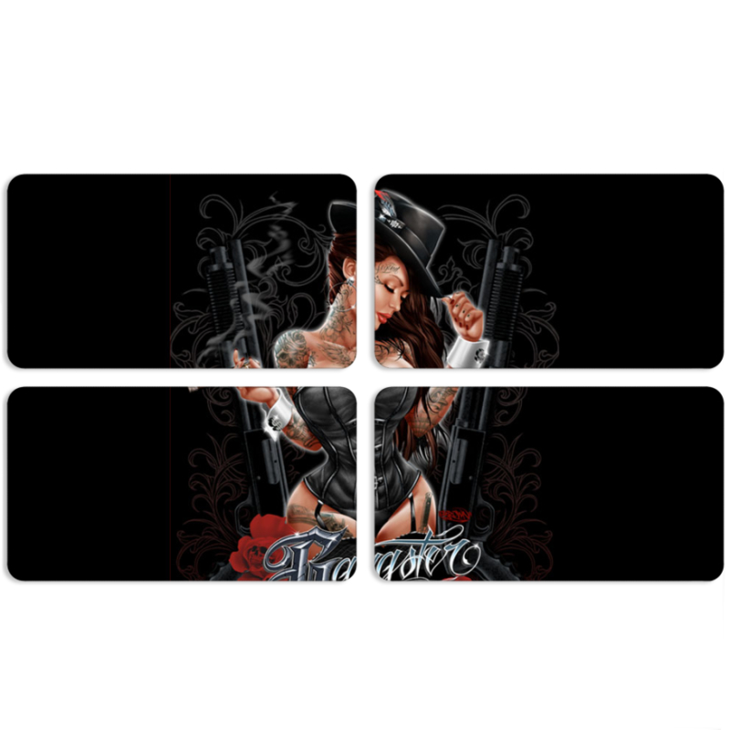 Магнитные фотопазлы 90 на 50 набор 4 штуки 