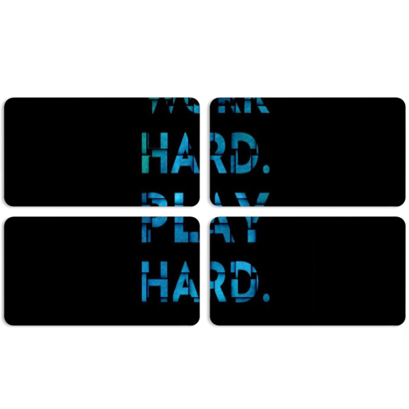 Магнитные фотопазлы 90 на 50 набор 4 штуки 