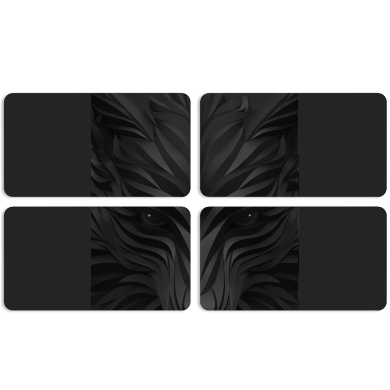 Магнитные фотопазлы 90 на 50 набор 4 штуки 