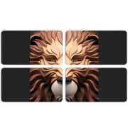 Магнитные фотопазлы 90 на 50 набор 4 штуки 