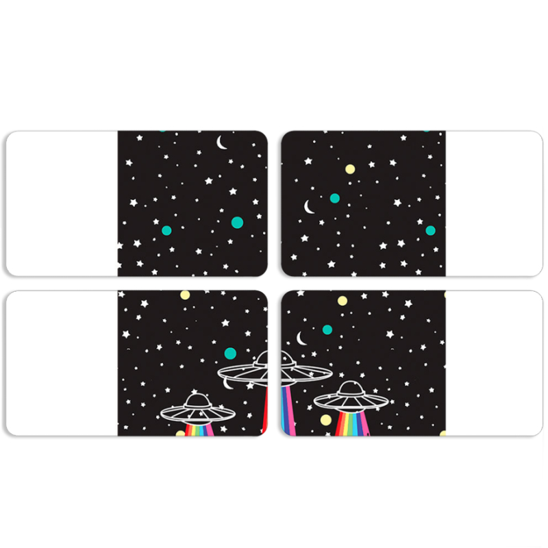 Магнитные фотопазлы 90 на 50 набор 4 штуки 