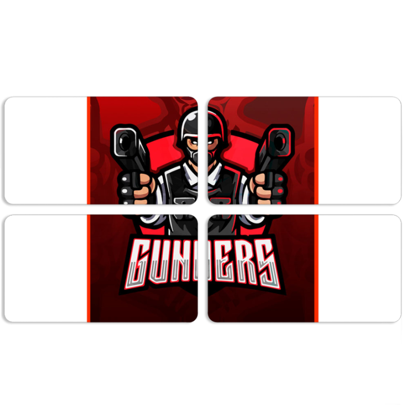 Магнитные фотопазлы 90 на 50 набор 4 штуки 