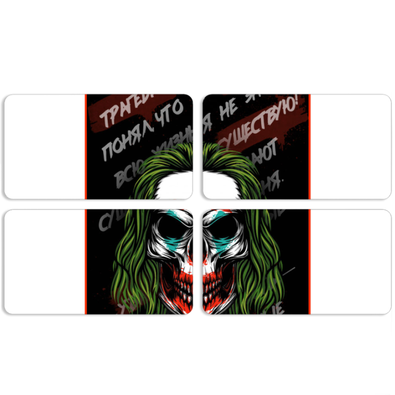 Магнитные фотопазлы 90 на 50 набор 4 штуки 