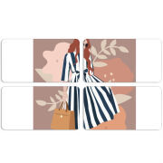 Магнитные фотопазлы 90 на 50 набор 4 штуки 