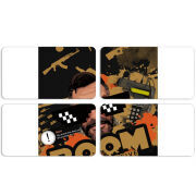 Магнитные фотопазлы 90 на 50 набор 4 штуки CS:Go C4