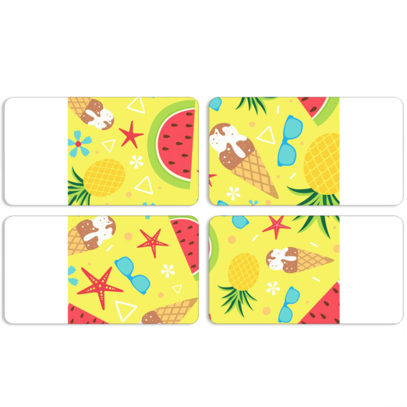 Магнитные фотопазлы 90 на 50 набор 4 штуки 