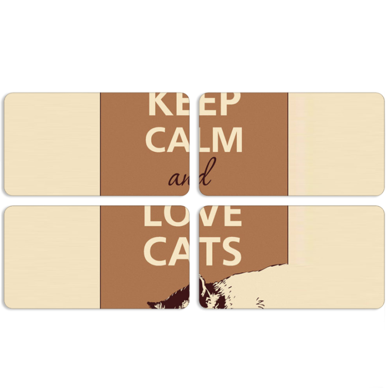 Магнитные фотопазлы 90 на 50 набор 4 штуки 