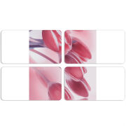 Магнитные фотопазлы 90 на 50 набор 4 штуки 