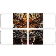 Магнитные фотопазлы 90 на 50 набор 4 штуки 