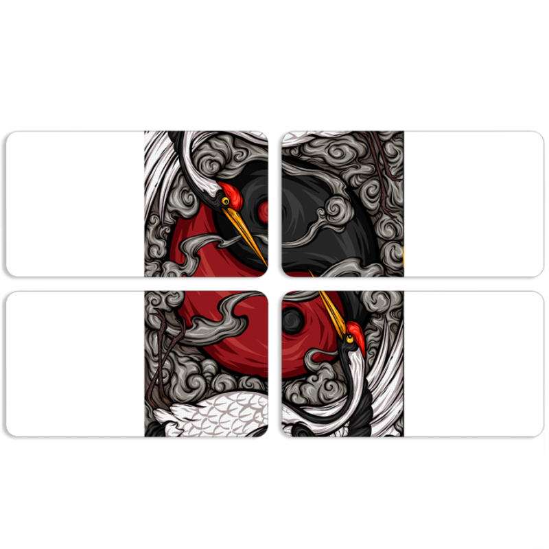 Магнитные фотопазлы 90 на 50 набор 4 штуки 