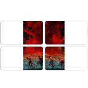 Магнитные фотопазлы 90 на 50 набор 4 штуки 