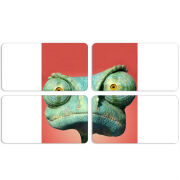 Магнитные фотопазлы 90 на 50 набор 4 штуки 