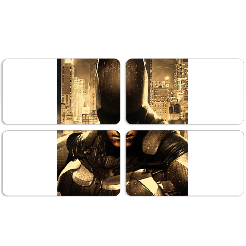 Магнитные фотопазлы 90 на 50 набор 4 штуки 