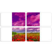 Магнитные фотопазлы 90 на 50 набор 4 штуки 