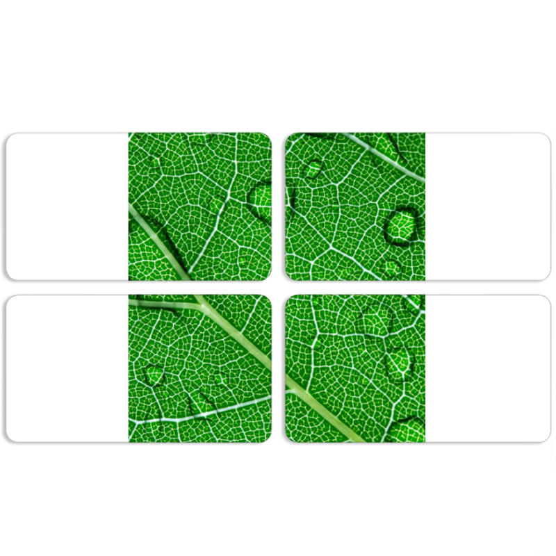 Магнитные фотопазлы 90 на 50 набор 4 штуки 