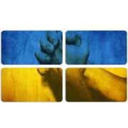 Магнитные фотопазлы 90 на 50 набор 4 штуки Handshake