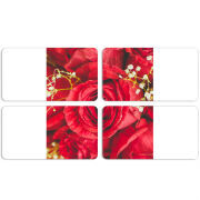 Магнитные фотопазлы 90 на 50 набор 4 штуки 