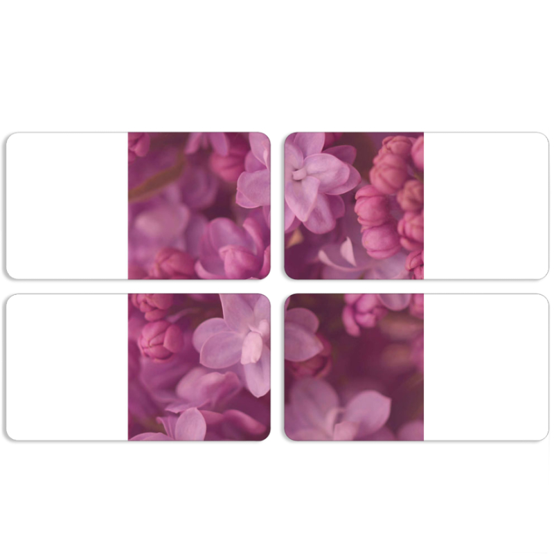 Магнитные фотопазлы 90 на 50 набор 4 штуки 